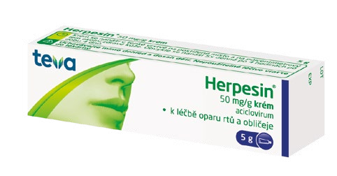 Herpesin, krém 5 g