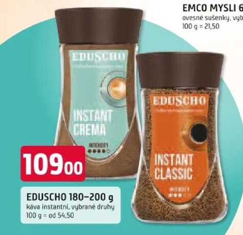 EDUSCHO 180-200 g káva instantní