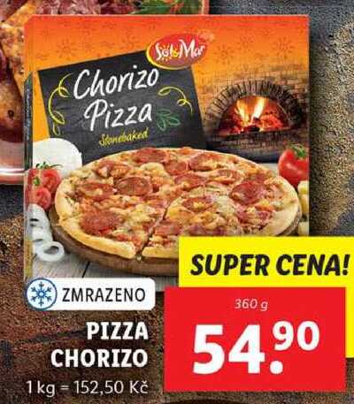 PIZZA CHORIZO, 360 g