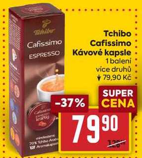 Tchibo Cafissimo Kávové kapsle 1 balení
