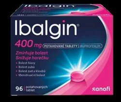 Ibalgin® 400 mg 96 potahovaných tablet