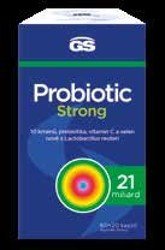 GS Probiotic Strong 60 + 20 kapslí