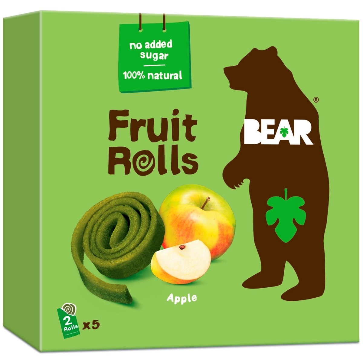 Bear Ovocné rolované plátky jablko 5×20g