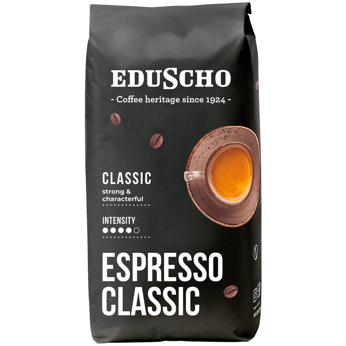 Eduscho Espresso Classic zrnková káva