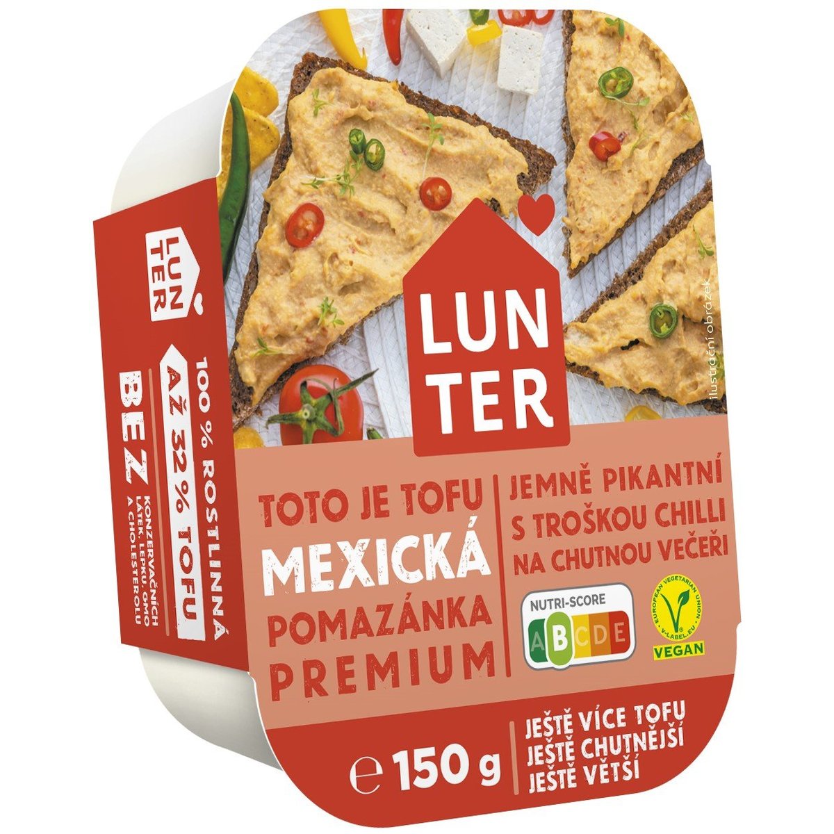 Lunter Mexická rostlinná pomazánka Premium