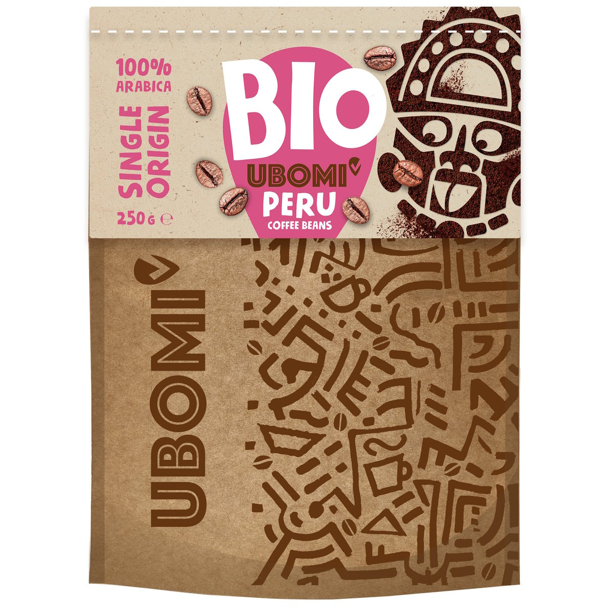 Ubomi BIO Peru zrnková káva