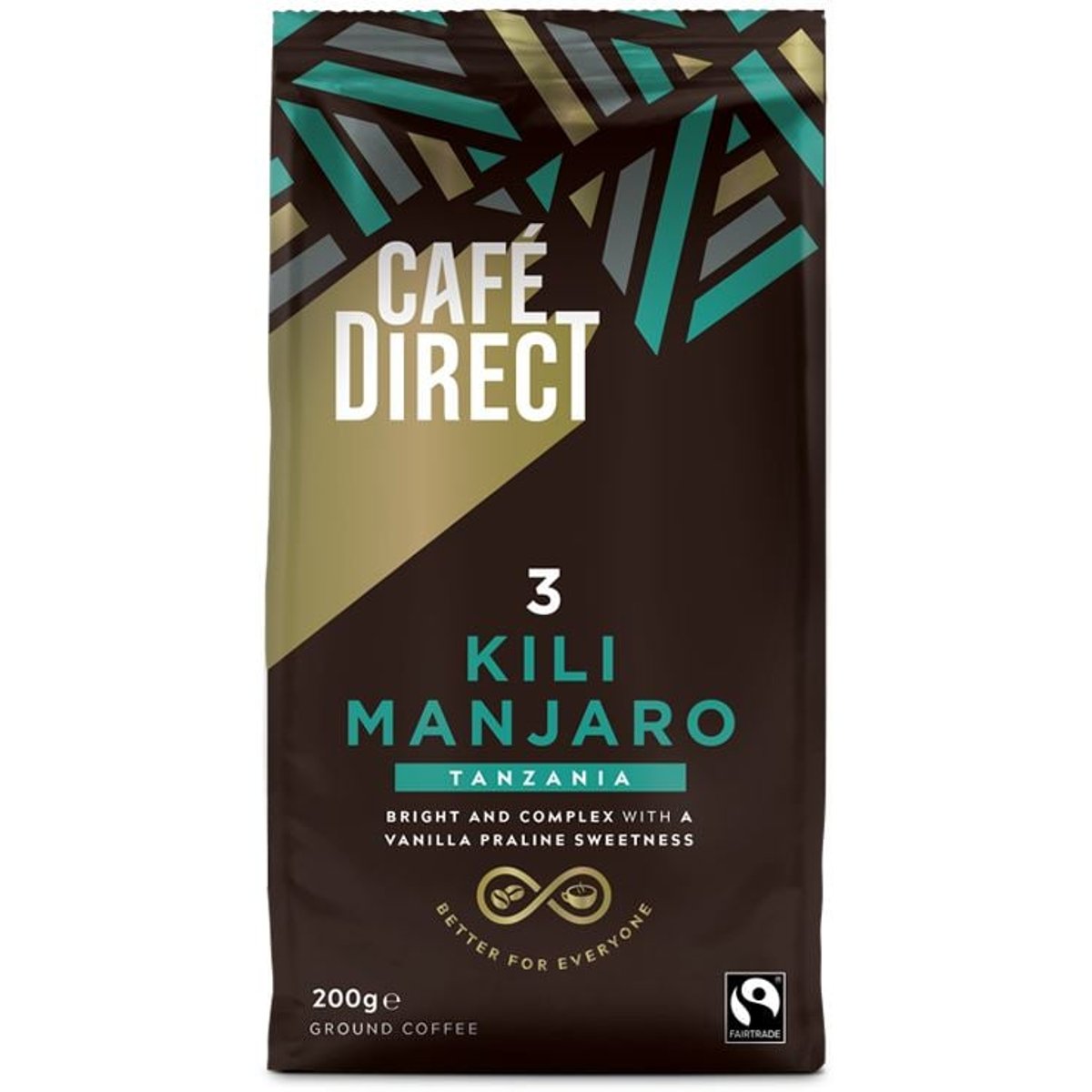 Cafédirect Kilimanjaro SCA 82 mletá káva