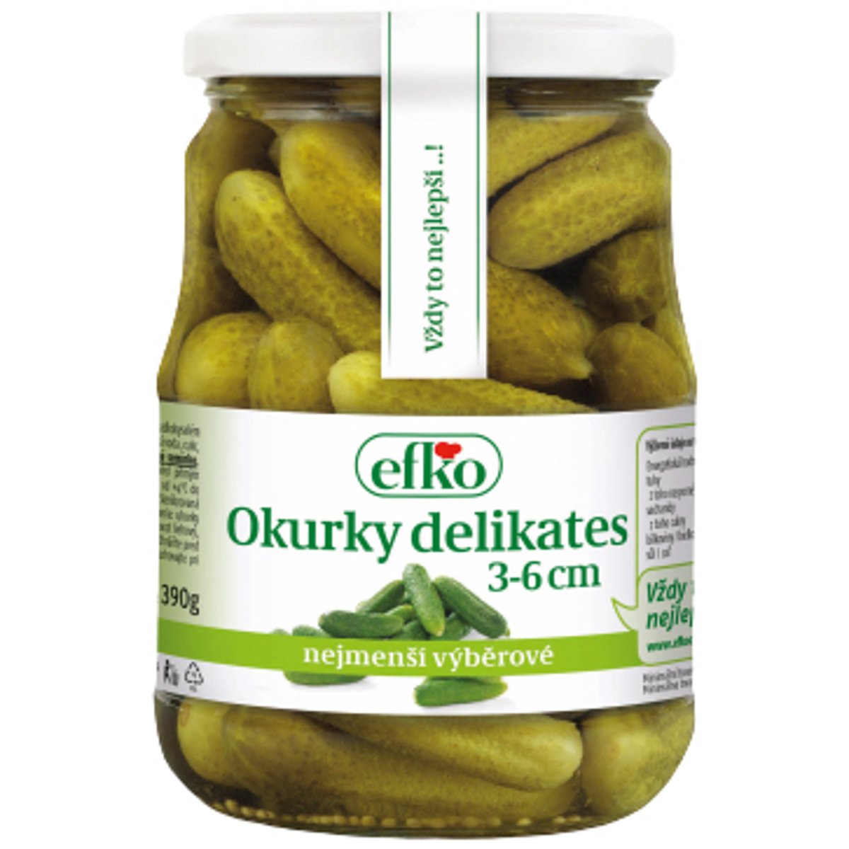 Efko Okurky delikates 3-6 cm