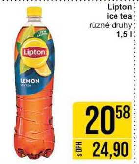 Lipton ice tea různé druhy 1,5l