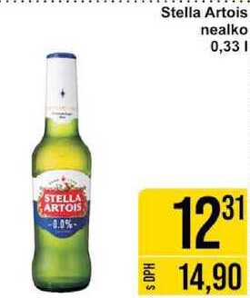 Stella Artois nealko 0,33l