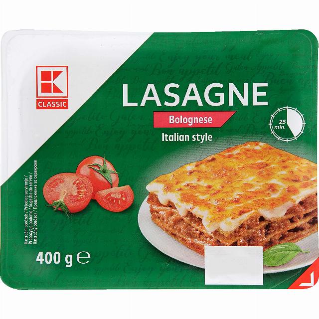 K-Classic Boloňské lasagne