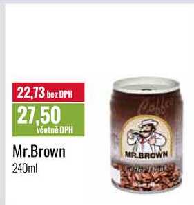 Mr.Brown 240ml  