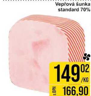 Vepřová šunka standard 70% 1kg