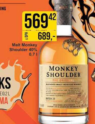 Malt Monkey Shoulder 40% 0,7l