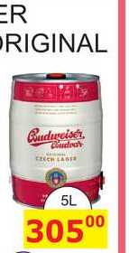Budweiser Budvar B:Original 5l sud