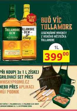 Tullamore Dew Irish whiskey 1l