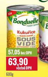Bonduelle Kukuřice SOUS VIDE 600g