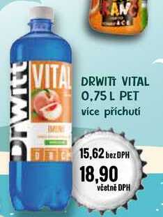 DRWITT VITAL 0,75 L PET 