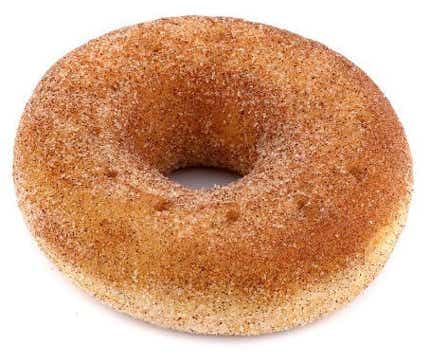 Skořicový donut s jablečnou náplní