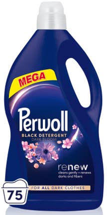 Perwoll Dark Bloom prací gel na černé a tmavé prádlo, 3 750 ml