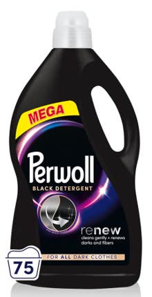Perwoll Black prací gel na černé a tmavé prádlo, 3,75 l