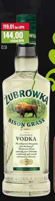 ZUBROWKA BISON GRASS 0,5l