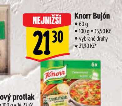   Knorr Bujón • 60 g  