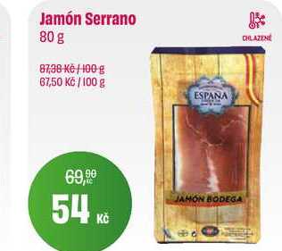 Jamón Serrano 80 g