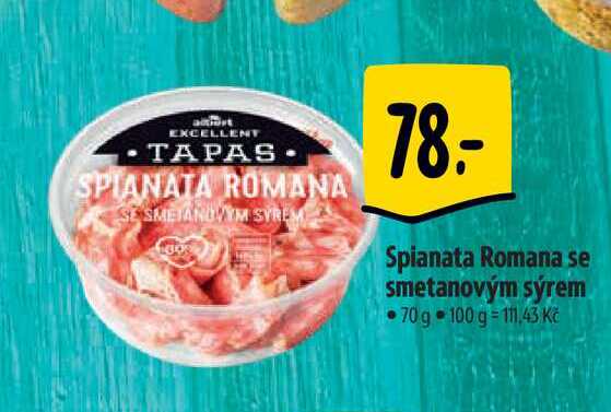  Spianata Romana se smetanovým sýrem 70 g  