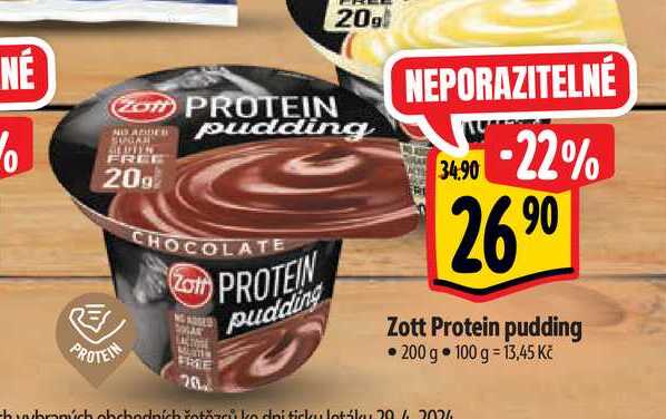   Zott Protein pudding • 200 g 