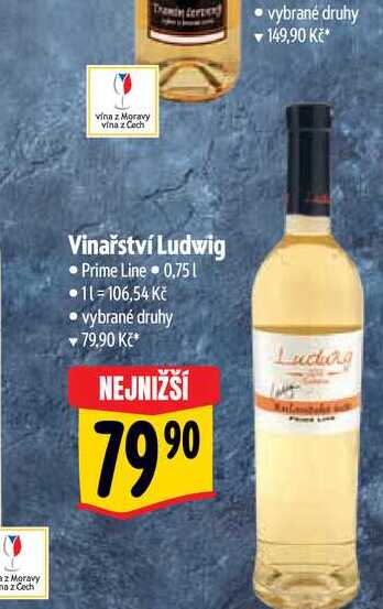  Vinařství Ludwig • Prime Line 0,75 l