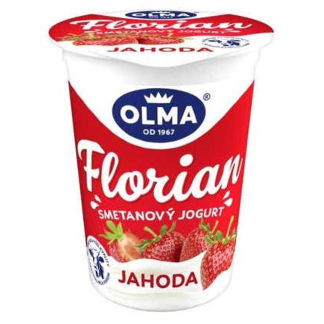 Olma Florian Smetanové pokušení jogurt jahoda