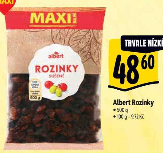 Albert Rozinky, 500 g 