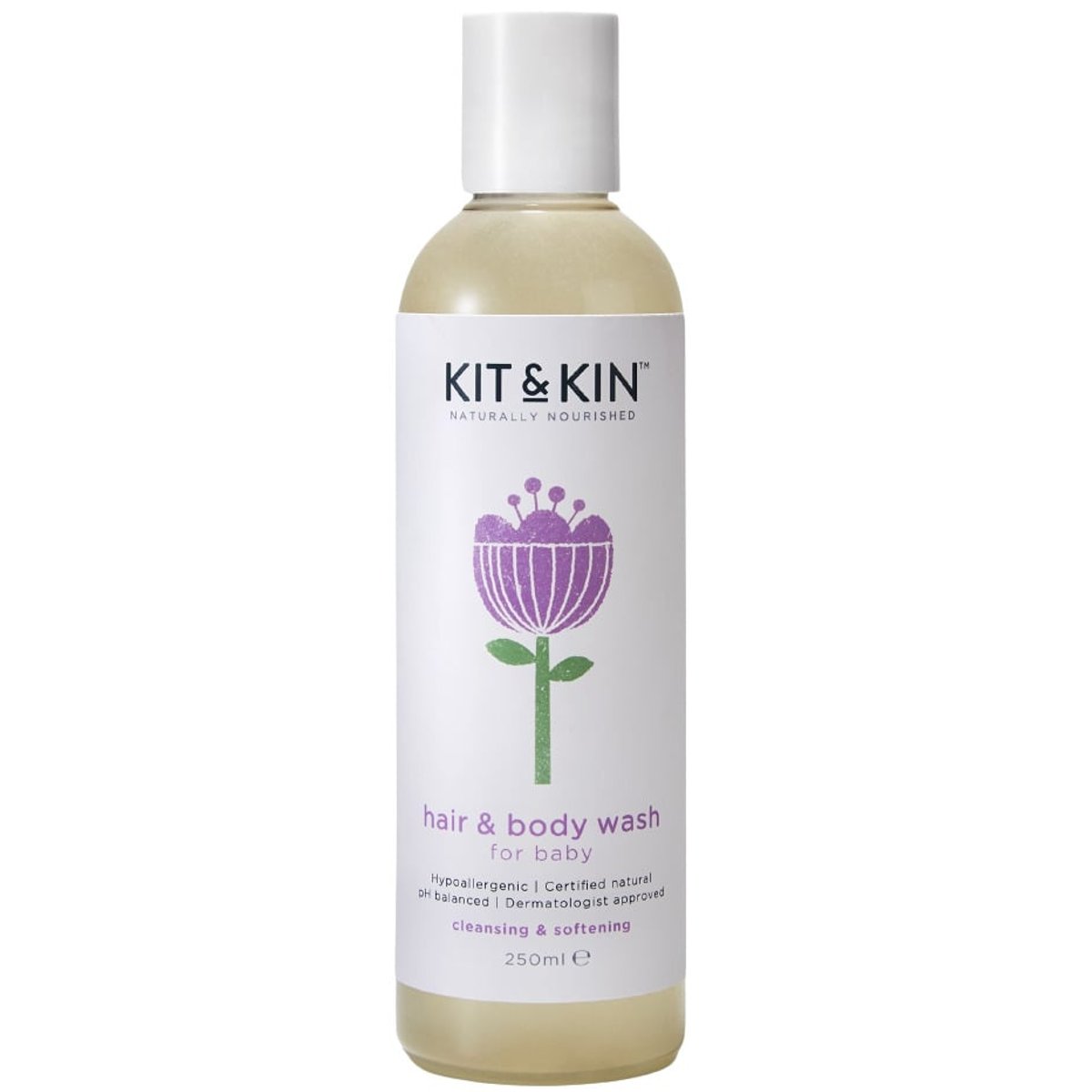 Kit & Kin Vlasový a tělový šampon pro děti
