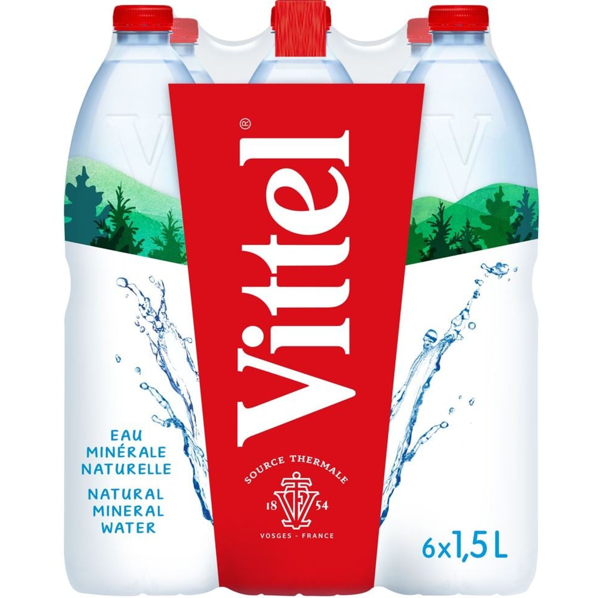 Vittel® Minerální voda neperlivá (6×1,5 l)