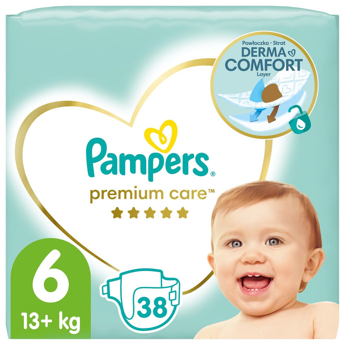 Pampers Premium Care jednorázové plenky 6 (13+ kg) v akci