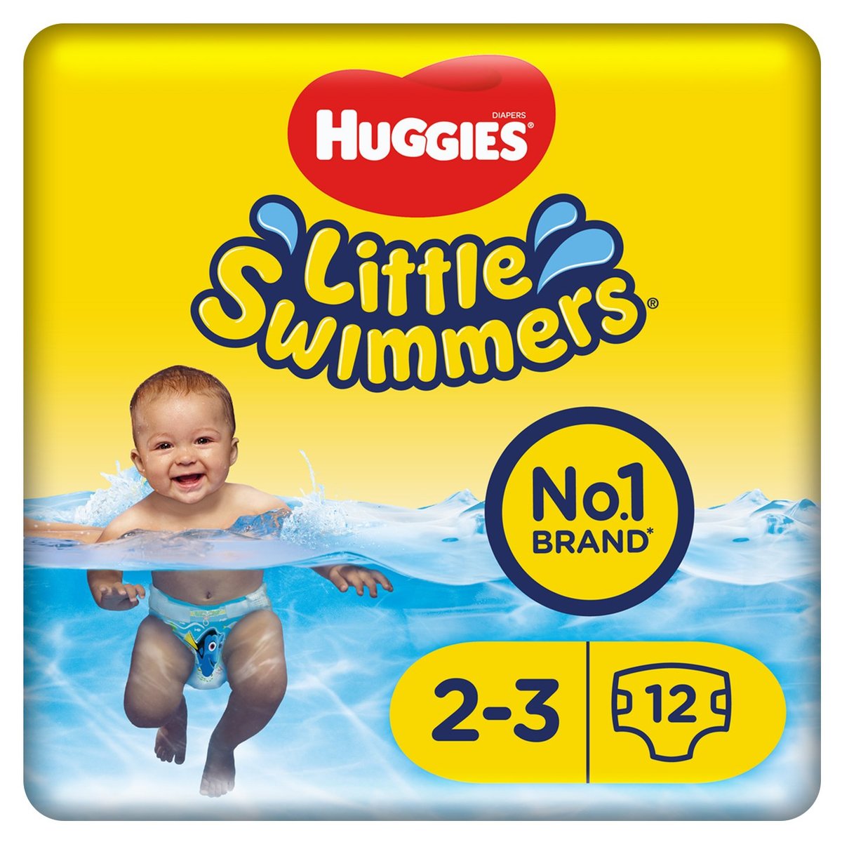 Huggies Little swimmers Plenkové plavací kalhotky 3–8 kg (velikost 2–3)