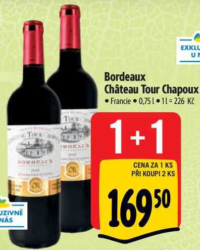 Bordeaux Château Tour Chapoux, 0,75 l