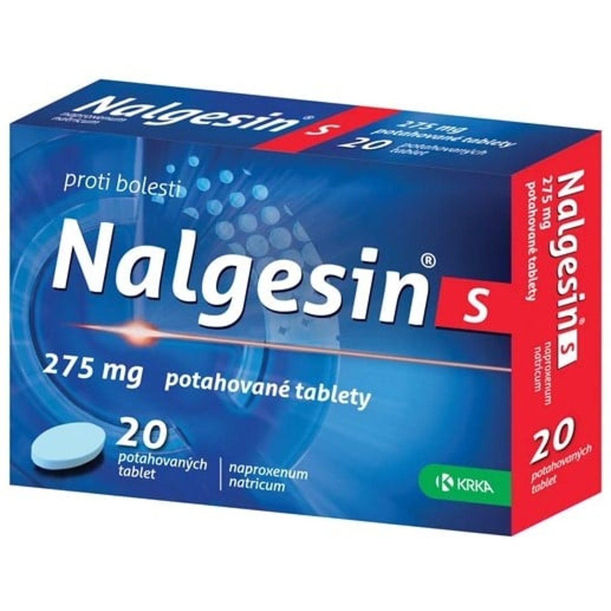 NALGESIN S 275MG Potahovaná tableta 20X1