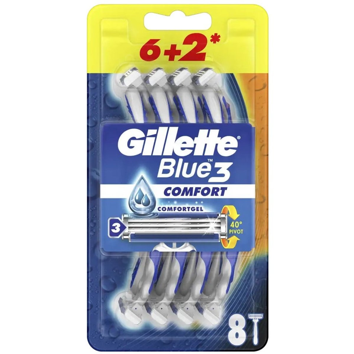 Gillette Blue3 Pánský jednorázový holicí strojek