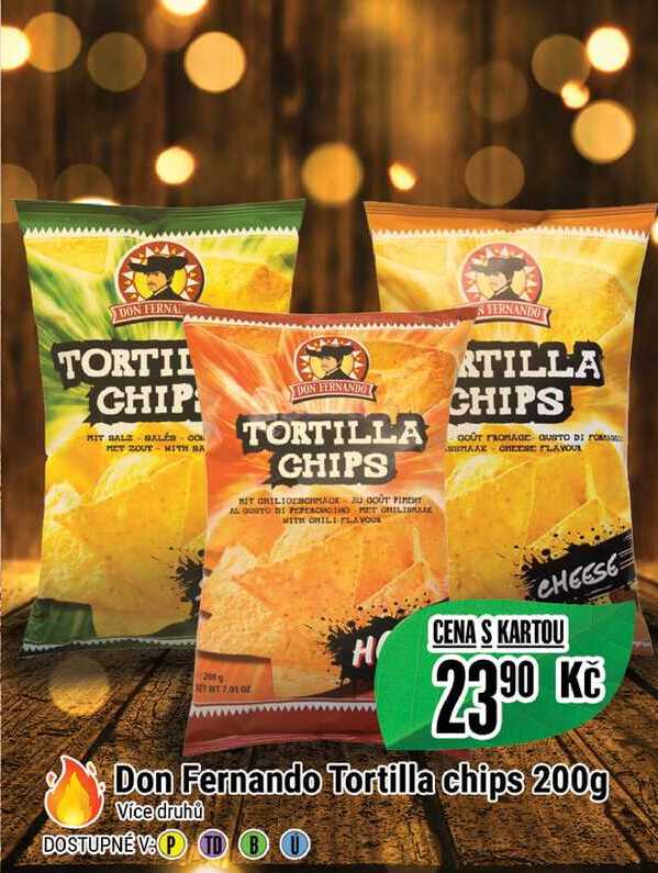 Don Fernando Tortilla chips 200g 