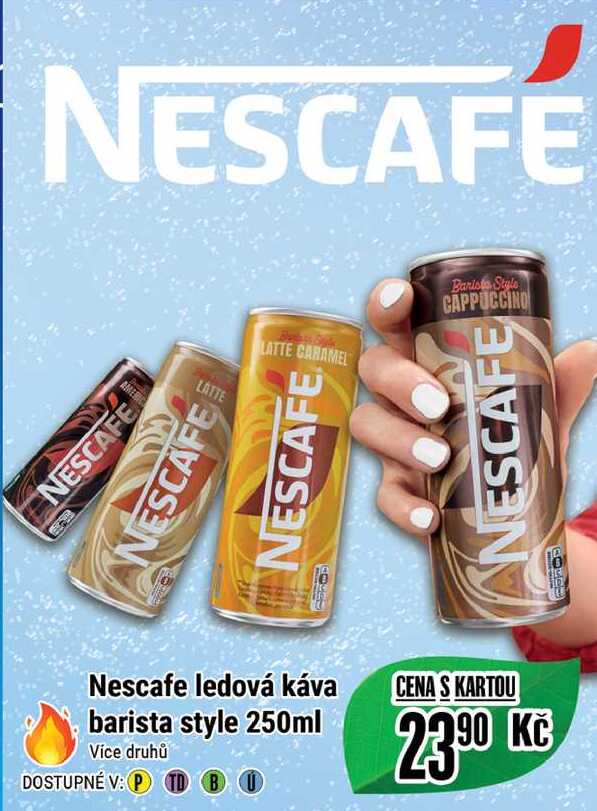 Nescafe ledová káva barista style 250ml 