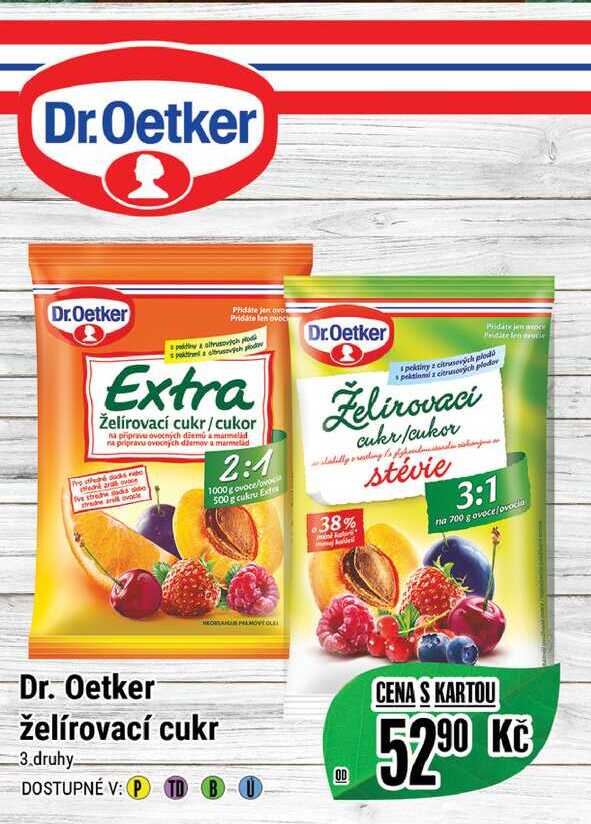 Dr. Oetker želírovací cukr 