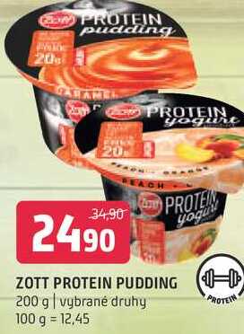 Zott protein pudding 200 g vybrané druhy