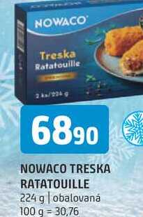 Nowaco Treska Ratatouille 224g