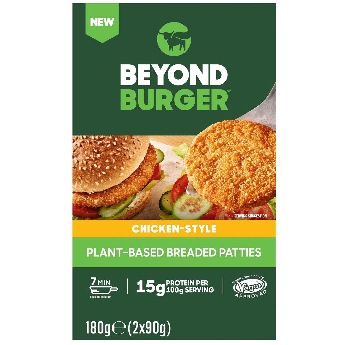 Beyond Meat Beyond burger chicken-style, 2 ks (mražené)
