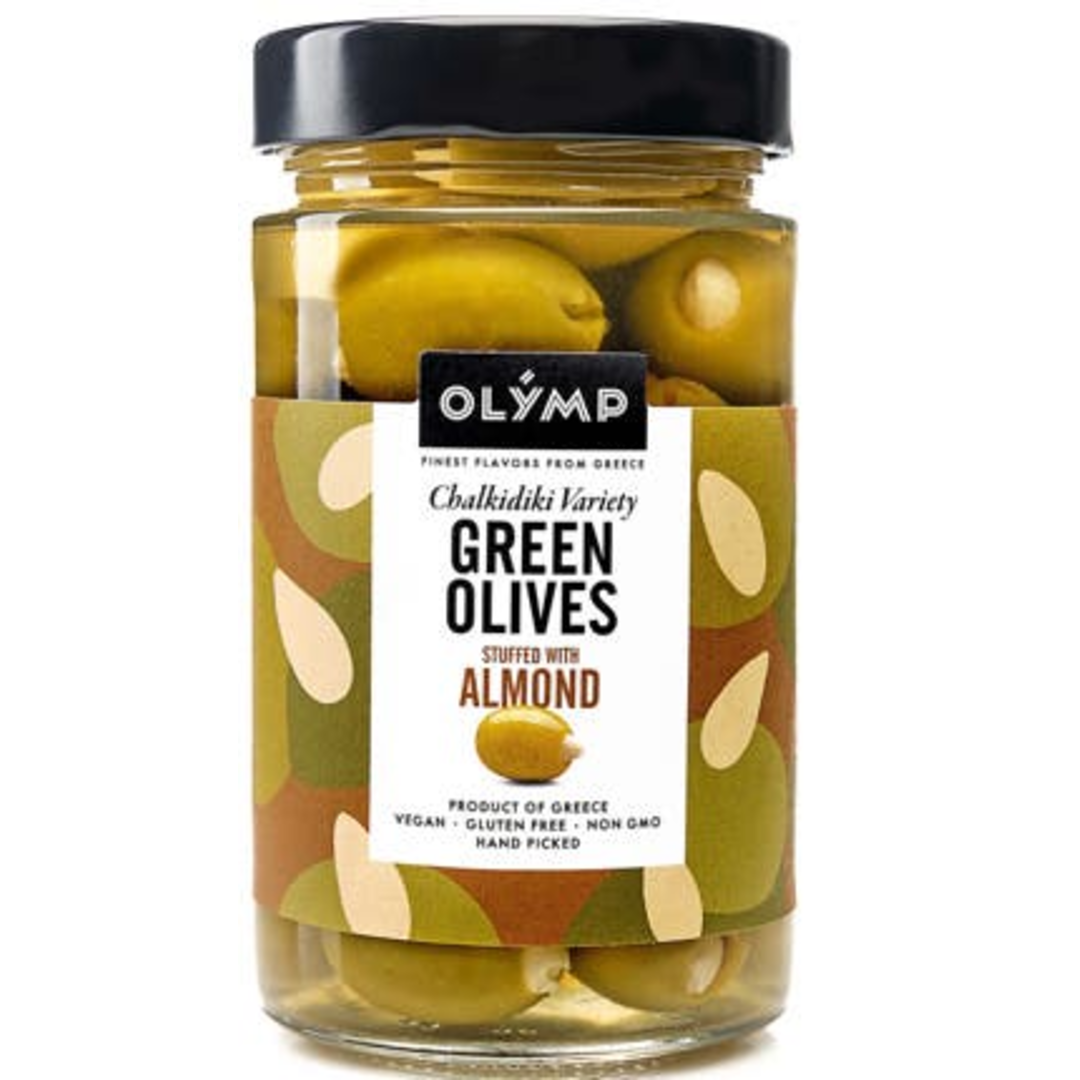 Olymp Zelené olivy s mandlí