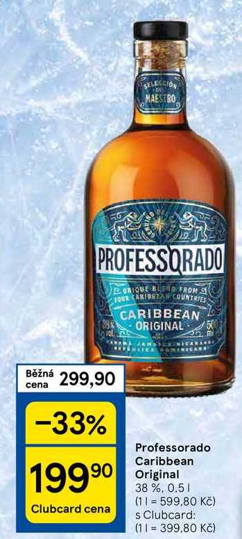 Professorado Caribbean Original 38 %, 0.5 l