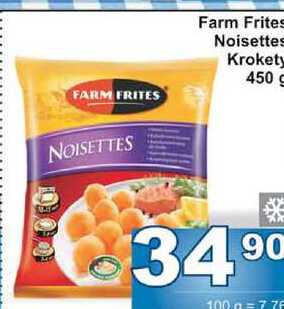 Farm Frites Noisettes Krokety 450 g 