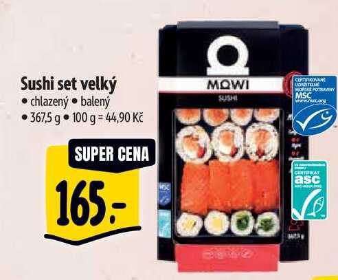 Sushi set velký 367,5 g